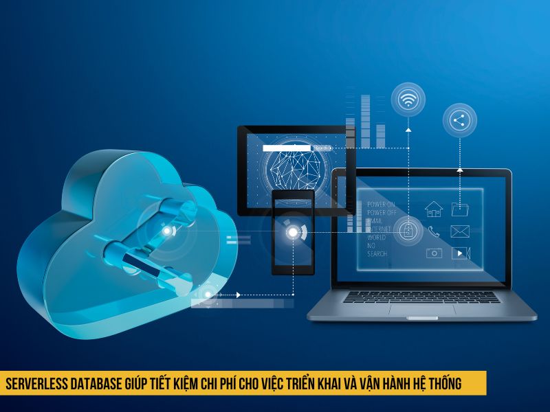 Serverless Database l&agrave; một dịch vụ đ&aacute;m m&acirc;y cho ph&eacute;p lưu trữ v&agrave; quản l&yacute; dữ liệu m&agrave; kh&ocirc;ng cần phải quản l&yacute; m&aacute;y chủ