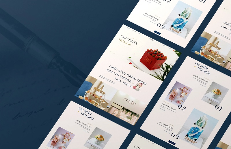 Dự án tiệm bánh Ma Di mà JAMstack Vietnam đã thực hiện