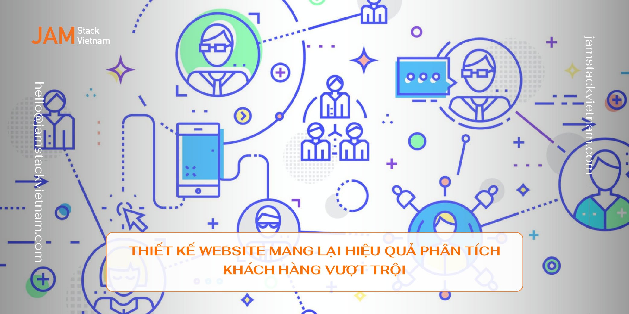 Thiết kế website mang lại hiệu quả phân tích khách hàng vượt trội